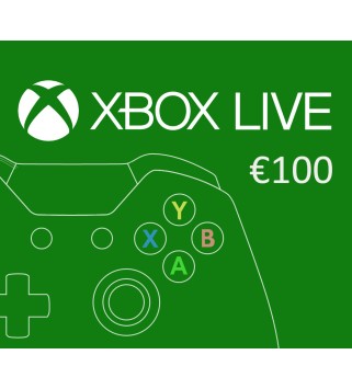XBOX Live EUR 100 Prepaid Card FR Xbox One Key EUROPE